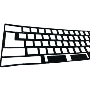 Almofada Placa de Montagem de Teclado Absorção de Som PU Espuma Poron